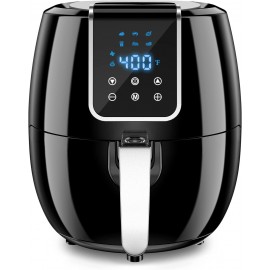 6-in-1 Air Fryer 7 Quart Smart Electric Hot Airfryer Oven Oilless Cooker 1800W Large Capacity Multifunction Health fryer with LCD Digital Screen and Nonstick Frying Pot ETL UL Certified B09DYPNPV4