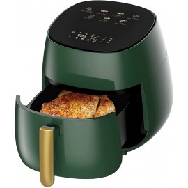 Air Fryer 4.8QT Airfryers 1400W 7-in-1 Hot Oven Oilless Digital Touchscreen Air Frier Cookers with Nonstick Basket & Recipe BookGreen 4.5L B09S2WHD7D