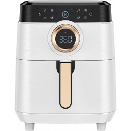 Air Fryer Airfryer Oven Large Air Fryer 1700W 8-in-1 with Touch Screen Air Fryers Detachable Dishwasher Safe Nonstick Basket Freidora de Aire 36 Recipes BPA & PFOA Free 5.8 QT White Air Fryer B09696JZVR