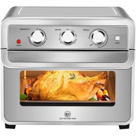 Air Fryer Toaster Oven 1829 CSS 6-in-1 Stainless Steel AirFryer Combo Convection Ovens Hot Air Fryers Oven Countertop Oven AirFryers Combo 23QT Pizza Oven with Recipe 5 Accessories 1700W B08TM8ZS79