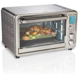 Hamilton Beach Sure-Crisp® Digital Air Fryer Toaster Oven with Rotisserie Renewed B0B2FFJ14M