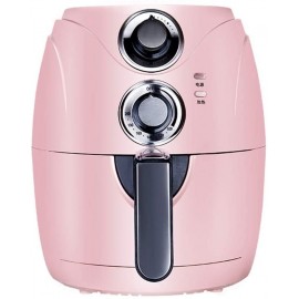 QINQIWD-Air Fryers 2.5L Air Fryer with Rapid Air Circulation System for Home Smart No Frying Low Fat Healthy Oven 1200W Color : Pink B086GWG6BG