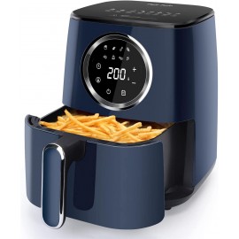 Taylor Swoden 8-in-1 Air Fryer 4.5 Quart Electric Hot Air Fryer with Digital Touch Screen Nonstick Basket Oilless Cooker Timer & Temperature Control Airfryer Auto Shut-Off 1400W Blue B092VF8DRJ