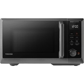 TOSHIBA 7-in-1 Countertop Microwave Oven with Air Fryer Inverter Technology Convection Broil Speedy Combi Even Defrost Humidity Sensor 1.0 cu.ft 30QT 1000W Black 47 Receipes Air Fryer Basket B09HKPSRWW