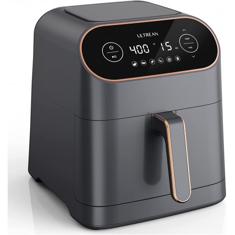 Ultrean Air Fryer 9 Quart 6-in-1 Electric Hot XL Air Fryer Oven Oilless Cooker Large Family Size LCD Touch Control Panel and Nonstick Basket ETL Certified 1750W B092ZHXM37