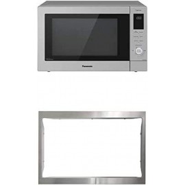 Panasonic Home Chef NN-CD87KS 4-in-1 Microwave Multi-Oven & Microwave Trim Kit NN-TK81KCS Silver B08NDV9F2M