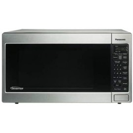 Panasonic NN-T945SF Luxury Full Size 2.2 cu ft 6 Digit Expanded Display Panel Countertop Microwave Oven with Inverter Technology Renewed B08HZJFVK5