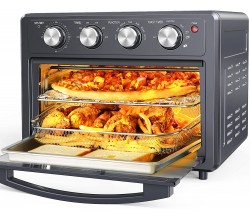 Air Fryer Toaster Oven Combo 25 QT Air Fryer 7-in- 