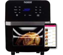 NUWAVE Brio Air Fryer Smart Oven 15.5-Qt X-Large F 