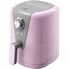 SHBV Air Fryer L 1 5QT 1000W Small Air Fryer with Temperature Control and Timer Knob Recipe Guide Auto Shut Off Feature Mini Air Fryer Oven pink B094ZV92VG