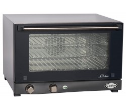Cadco OV-013 Compact Half Size Convection Oven wit 