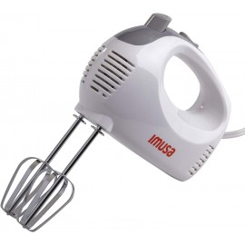 IMUSA USA Hand Mixer with Case 5-Speed ,White B01AT752WO