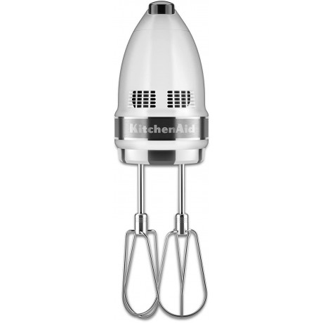 KitchenAid KHM7210WH 7-Speed Digital Hand Mixer with Turbo Beater II Accessories and Pro Whisk White B00C0QJWAQ