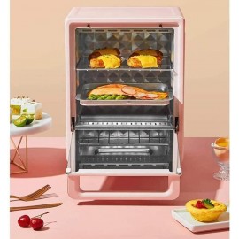 LOXZJYG Multi-Function Electric Oven Oven Multifunctional Household Small Baking Machine 12L Capacity 60 Minutes Timer 100-200°C Wide Area Temperature Control Pizza Bread Oven Kitchen 220V. B096DLDJBK