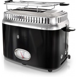 Russell Hobbs TR9150BKR Toaster 2-Slice Black B074XPKMVX
