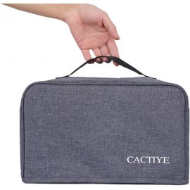 toaster Dust Cover with Pockets Compatible with Cuisinart 2 Slice Toaster Can Hold Jam Spreader Knife & Toaster Tongs Dust and Fingerprint Protection 12.5 * 10.5 * 7.5 gray B08P5HSXSF