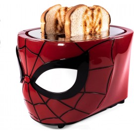 Uncanny Brands Marvel’s Spiderman Halo Toaster – Toasts Spidey’s Mask On Your Bread B08V8DYZL2