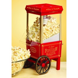 na Red Nostalgia OFP801 Vintage Collection 12-Cup Hot Air Popcorn Maker 1 B01EPCLTQW