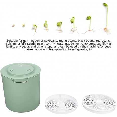 Okuyonic Sprouter Multipurpose Food Grade Bean Sprouts Growing Machine for Yogurt B0B1Z87YQ2
