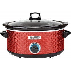 Brentwood Select SC-157R Slow Cooker 7 Quart Red B..