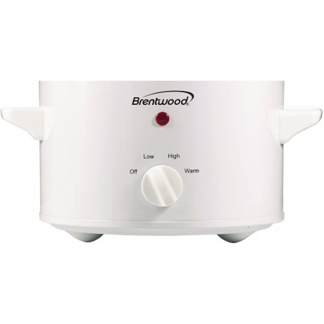Brentwood Slow Cooker 1.5 Quart White B0062CHTW2
