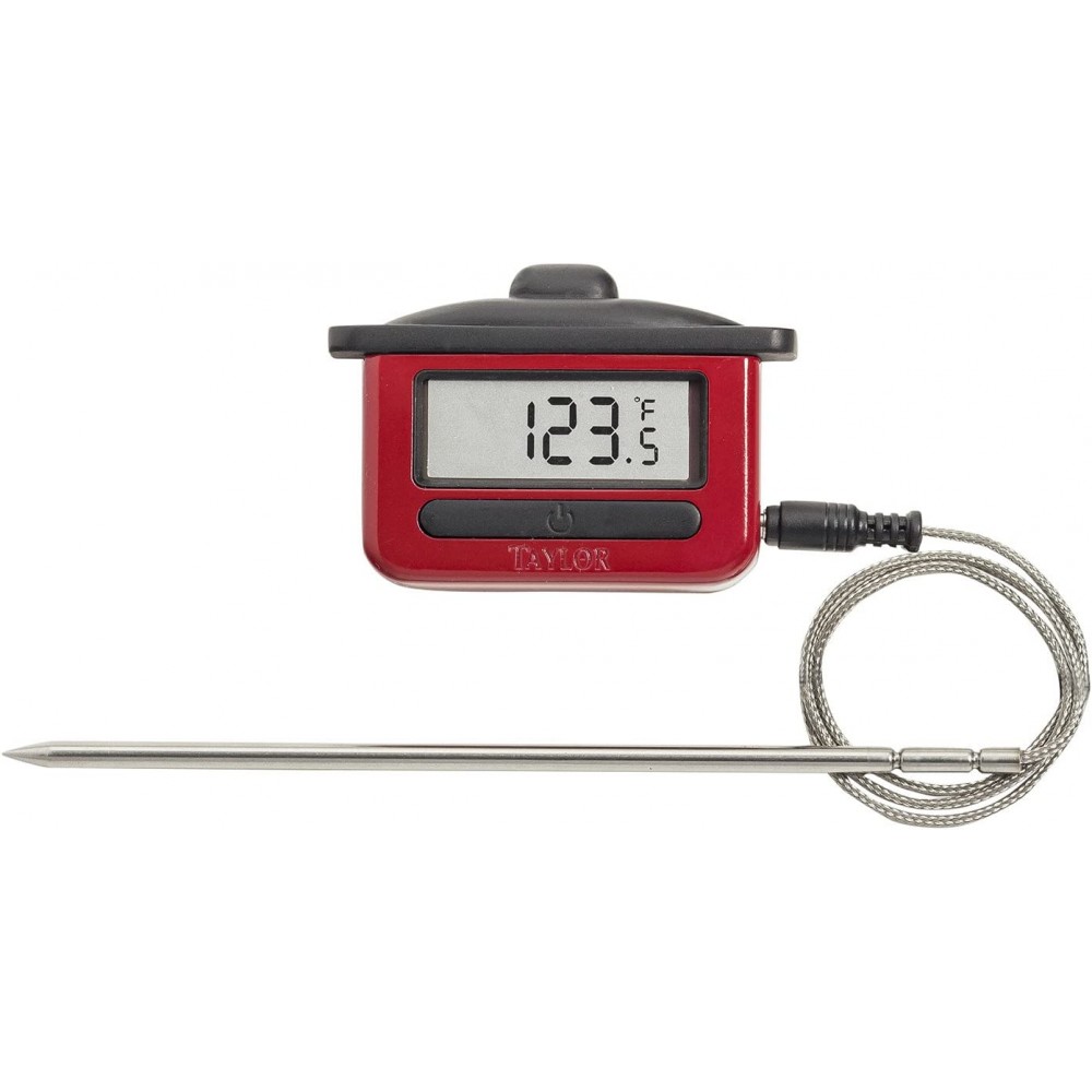 Taylor Slow Cooker Probe Thermometer Red B0163PJEJI