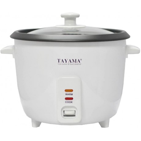 Tayama RC-8 Rice Cooker with 8 Cup Steam Tray White B01JLY3OBM