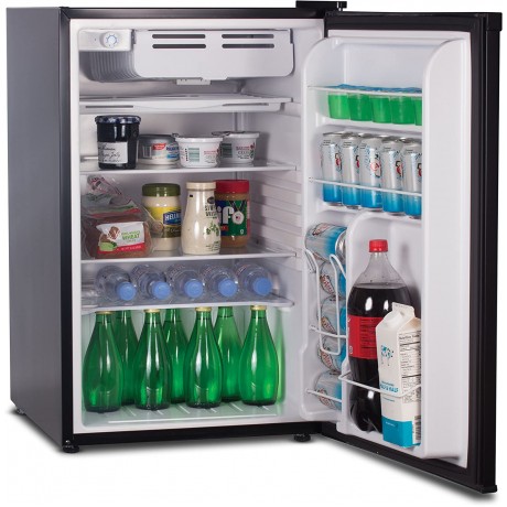 Commercial Cool CCR45B Compact Single Door Refrigerator and Freezer 4.5 Cu. Ft. Mini Fridge Black B00OPAH0S6