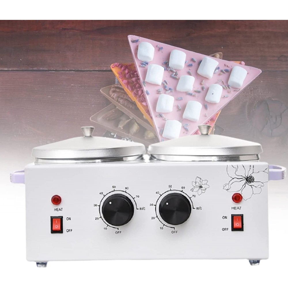 Niligan Chocolate Tempering Melting Machine Electric Chocolate Melter Electric Professional Melting Pot Warming Fondue for Chocolate Candy Butter Size : B B09MT9F6GD