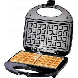 PUFAN Waffle Maker 750W Multifunctional Breakfast Machine with 2 Tablets Nonstick Removable Baking Pan Double-Sided Heating Small and Lightweight for Breakfast Dessert Sandwich Other Snacks B0B5Q3SHW3