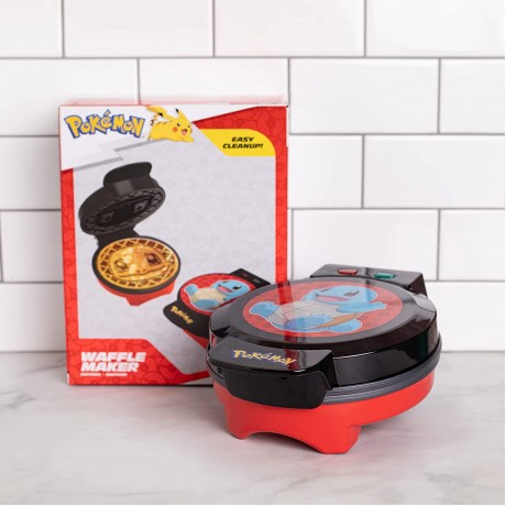 Uncanny Brands Pokémon Squirtle Waffle Maker Make Bounty Squirtle Waffles Kitchen Appliance B09ZPZGPYB