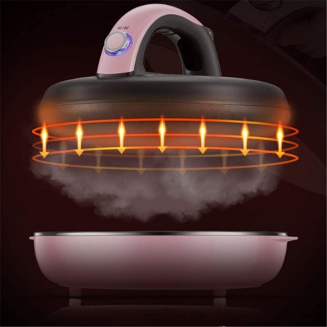 N C Household Electric Crepe Maker Stainless Steel Mini Non-Stick Electric bakeware Convenient and Fast can Cook Crepes Sandwiches Pancakes Tortillas B08XXJ6KK7