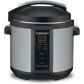 Cuisinart CPC-600AMZ 1000-Watt 6-Quart Electric Pressure Cooker Brushed Stainless and Matte Black B00DEQVS7G