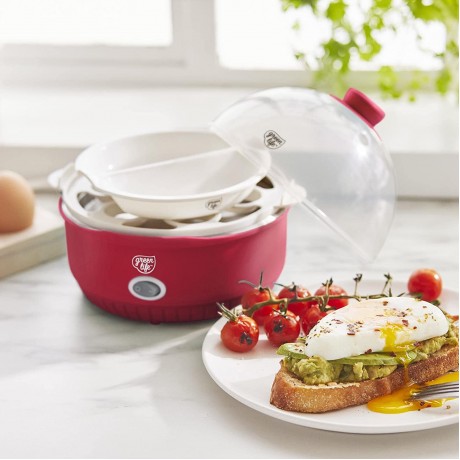 Cookware Company CC003766-001 Electric Red Egg Cooker 350 B09MDYY579
