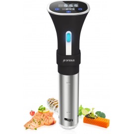 Sous Vide Cooker Immersion Circulator by Forsous 800W Large Digital LCD Display Stainless Steel Powerful & Accurate Easy to Use Cook restaurant quality food at home Sous Vide Machine B06XVCSKXC
